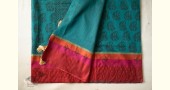 shop Hand Embroidered & Block Printed Silk Saree