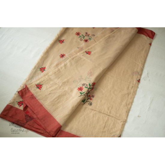 shop Hand Embroidered Silk Saree