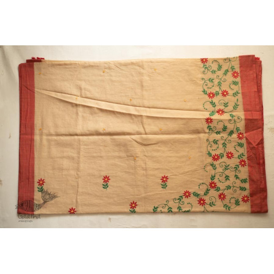 shop Hand Embroidered Silk Saree