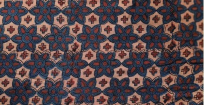 Ajrakh Cotton Fabric ❋ 1 { Per Meter }