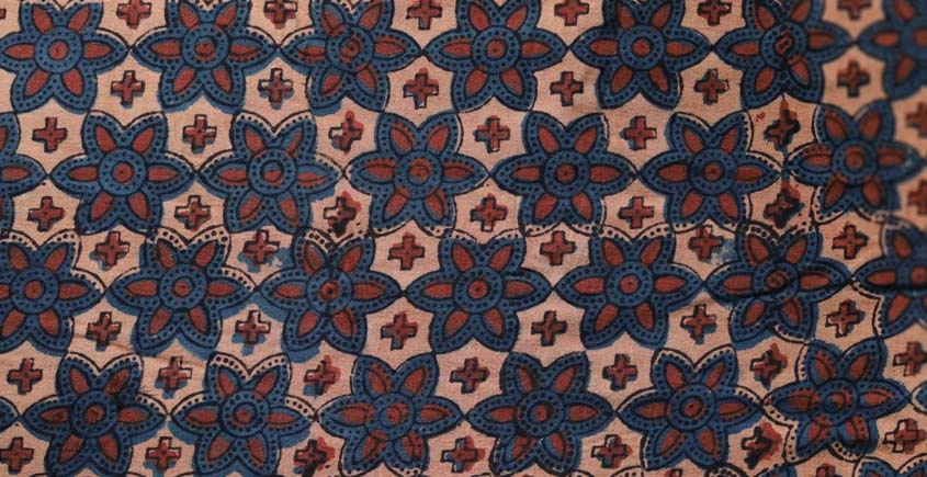 Ajrakh Cotton Fabric ❋ 1 { Per Meter }