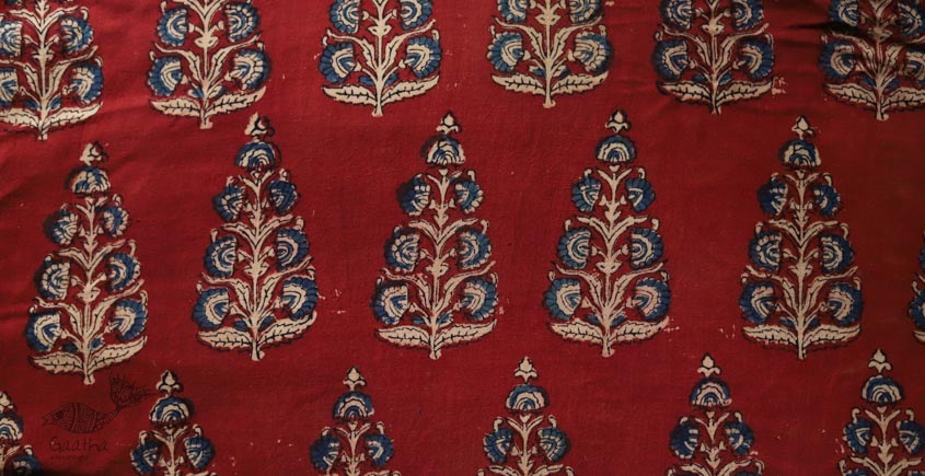 Ajrakh Cotton Fabric ❋ 2 { Per Meter }