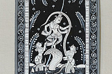 Pattachitra Painting | Krishna Kaliya Vadh
