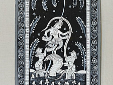 Pattachitra Painting | Krishna Kaliya Vadh