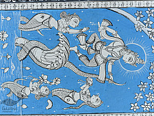 Pattachitra Painting | Krishna Leela