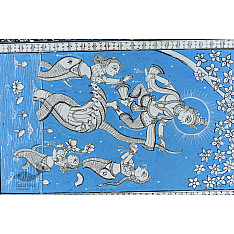Pattachitra Painting | Krishna Leela
