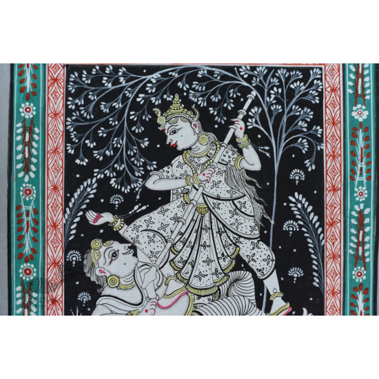 shop patachitra painting - Durga Mahishasur Vadh