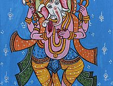 Pattachitra Painting | Ganesha