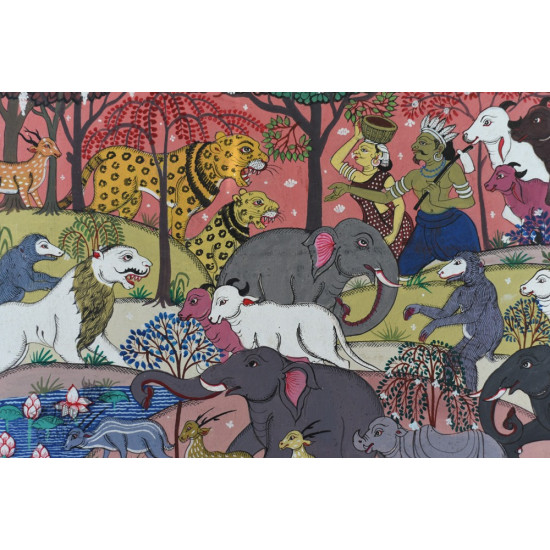 shop patachitra painting - Forest