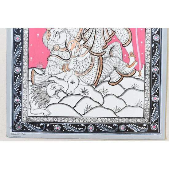 shop patachitra painting - Goddess Durga