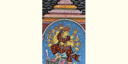 Pattachitra Painting | Mahishasura Mardini
