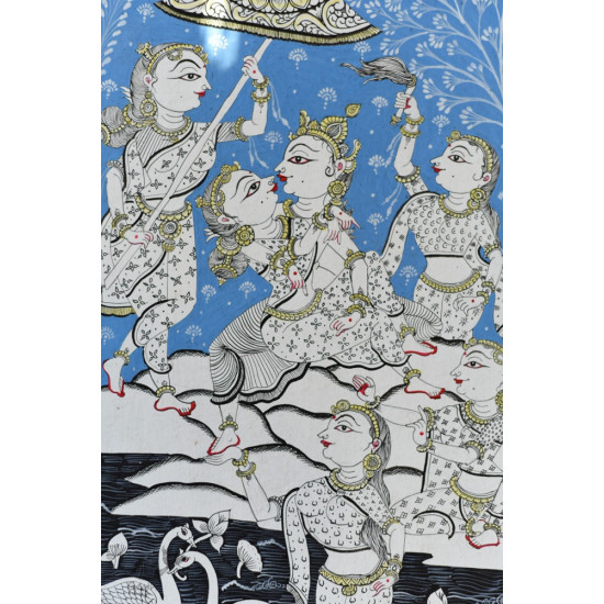 shop patachitra painting - mahishasura mardini