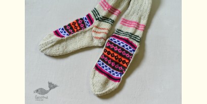 Igloo | Himalayan Wool Off white Socks
