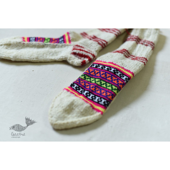 shop Pure Wool - Hand Knitted Unisex Socks