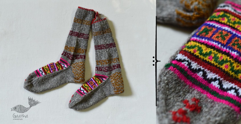 shop Hand Knitted Woolen Socks 