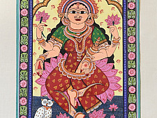 Pattachitra Painting | Goddess Lakshmi