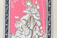 Pattachitra Painting | Goddess Durga