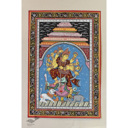 Pattachitra Painting | Mahishasura Mardini