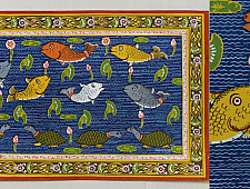 Pattachitra Painting | A Pond 1