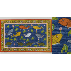 Pattachitra Painting | A Pond 1