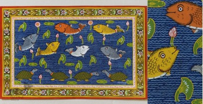 Pattachitra Painting | A Pond 1