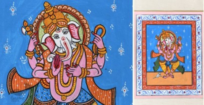 Pattachitra Painting | Ganesha