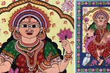 Pattachitra Painting | Goddess Lakshmi