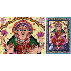 Pattachitra Painting | Goddess Lakshmi