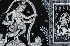Pattachitra Painting | Krishna Kaliya Vadh