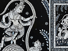 Pattachitra Painting | Krishna Kaliya Vadh