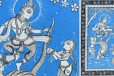 Pattachitra Painting | Krishna Leela