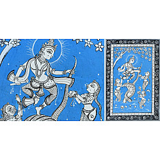 Pattachitra Painting | Krishna Leela