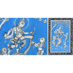 Pattachitra Painting | Krishna Leela