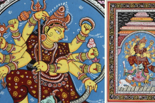 Pattachitra Painting | Mahishasura Mardini