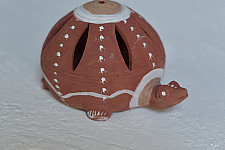 Maati Ka Kaam ‡ Terracotta Kachua (7.5" x 4" x 5.5") ‡ 18S