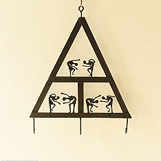 Ahou | Wrought Iron ~ Wall Hanging Hanger
