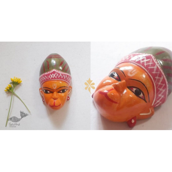 shop handmade wooden mask - Sugriva