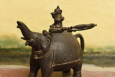 Antiquities from Khajuraho | Ganesha & Ganjraj Kamandal