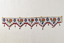 Prachin . प्राचीन || Bead Work ~ Antique Door Toran - Rose Motif