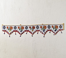 Prachin . प्राचीन || Bead Work ~ Antique Door Toran - Rose Motif