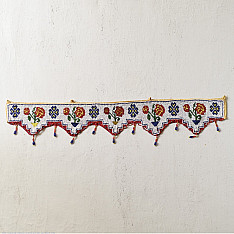 Prachin . प्राचीन || Bead Work ~ Antique Door Toran - Rose Motif