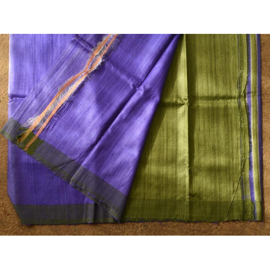 shop handspun Pure Tussar Silk Saree