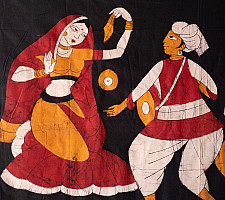 Batik Painting ~ Music Mandli