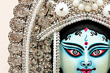 Mukhauta . मुखौटा : Handmade Paper Mache Chau Mask - Gauri
