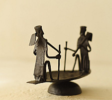 Ahou | Wrought Iron ~ Candle Holder