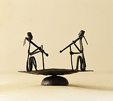 Ahou | Wrought Iron ~ Candle Holder