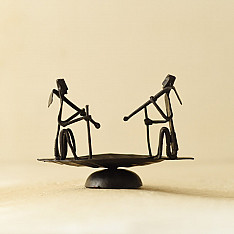 Ahou | Wrought Iron ~ Candle Holder