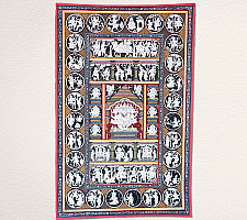 Chitra Katha . चित्र कथा | Pattachitra Traditional Painting With Natural Color ~ Ganesha Story