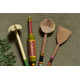 Rasoi ✯ Kutch lacquer ladles { Set of Four } ✯ 2