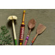 Rasoi ✯ Kutch lacquer ladles { Set of Four } ✯ 9